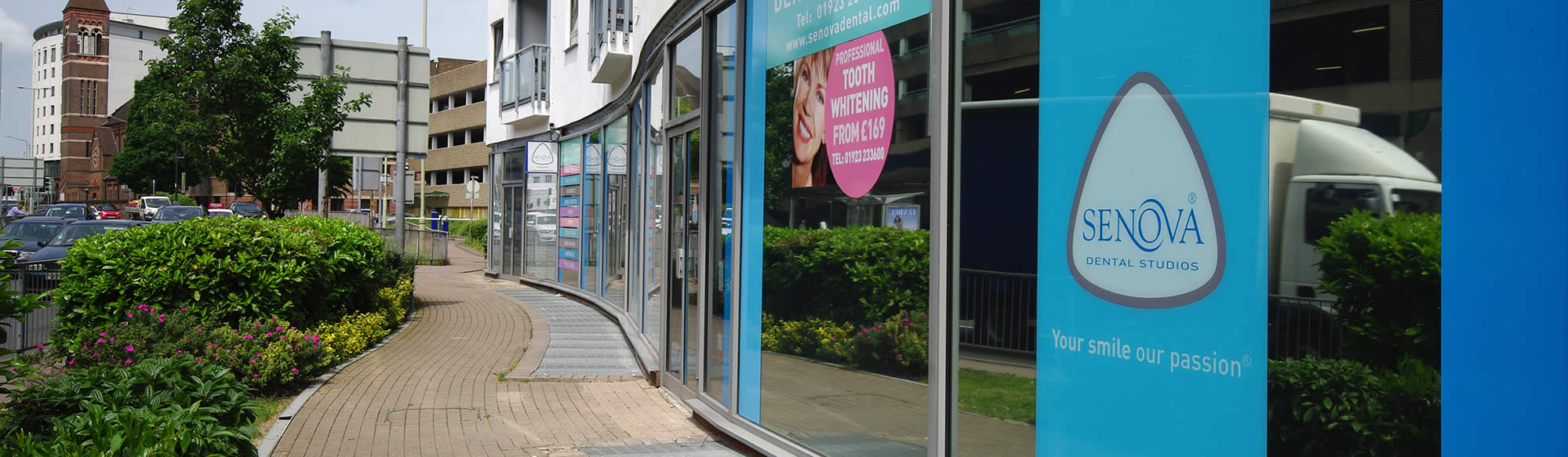 Exterior of Watford dentist Senova Dental Studios in Watford, Hertfordshire