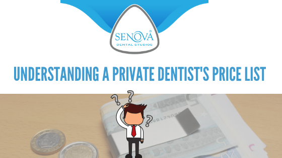 Private dentist price list